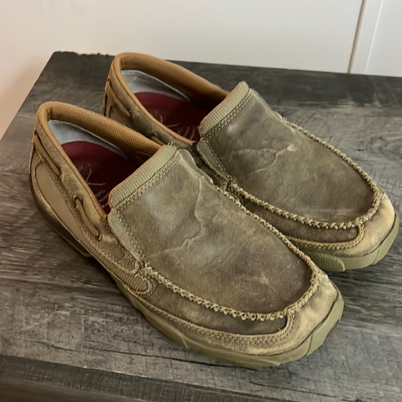 Mens slip on Twisted X shoes Size 8 - Picture 1 of 5